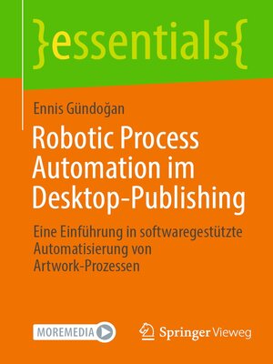 cover image of Robotic Process Automation im Desktop-Publishing